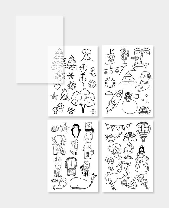 Produktbild I Am Creative Pauspapier Block A4 (40 g/m², 50 x)