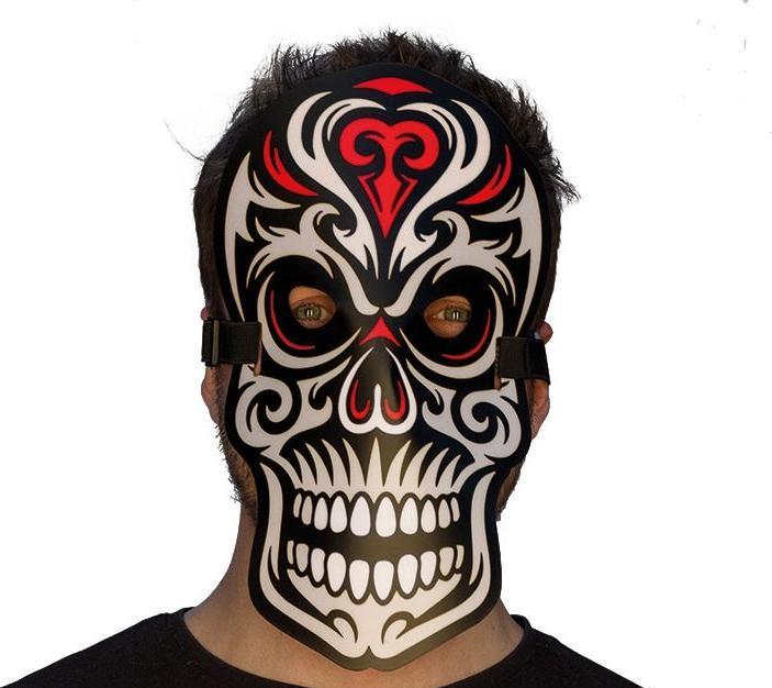 Produktbild Rubies Skull Maske Led