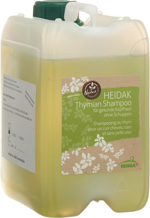 Actual product image Heidak Thyme shampoo 2.5 kg (Liquid shampoo)
