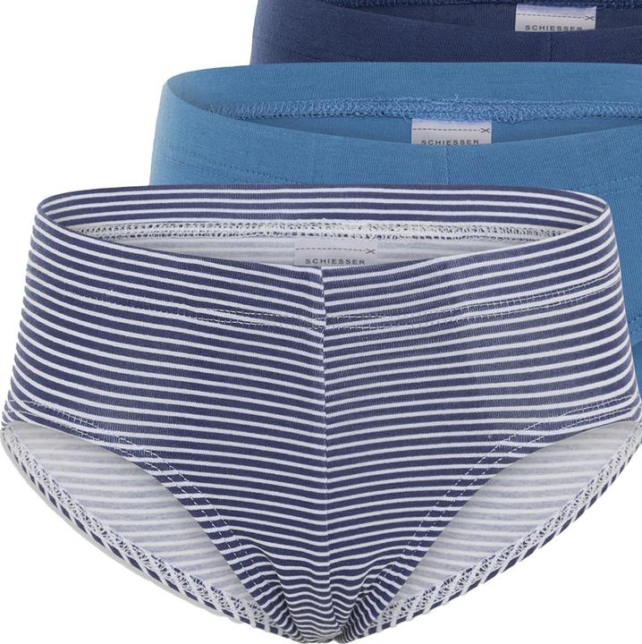 Immagine prodotto Schiesser Confezione da 6 slip / mutande in cotone biologico 95/5 (92, confezione da 6)