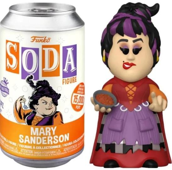 Actual product image Funko Vinyl Soda: Disney: Hocus Pocus - Mary Sanderson (1in6 Chance Of Chase) (LE 15 000pcs) /66748