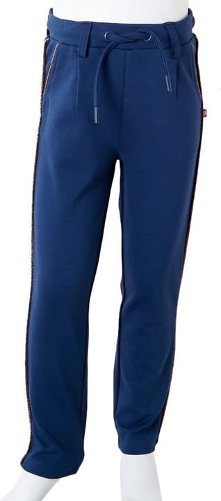 Image du produit VidaXL Pantalon enfant avec cordon de serrage Bleu marine 140,Couleur (140)