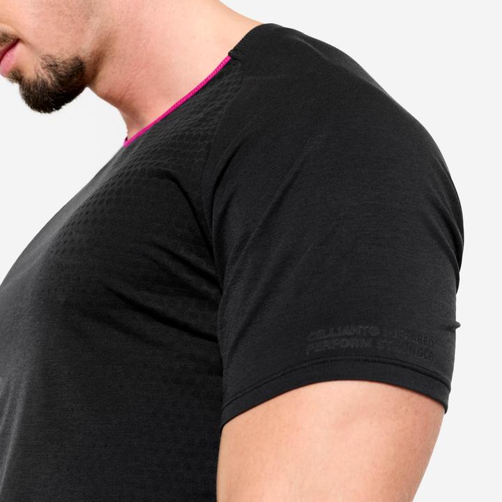 Actual product image Domyos T-Shirt Herren Crosstraining - Celliant 900 schwarz (XL)