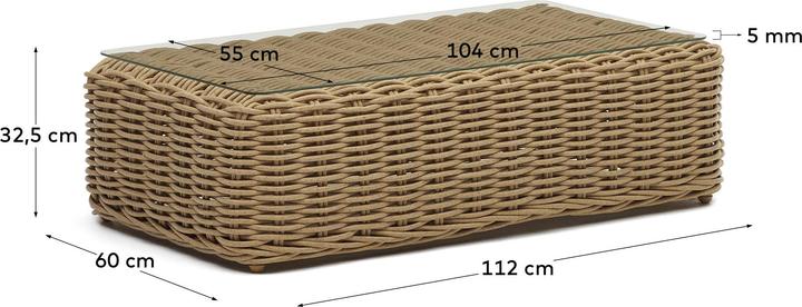 Actual product image Kave Home Portlligat