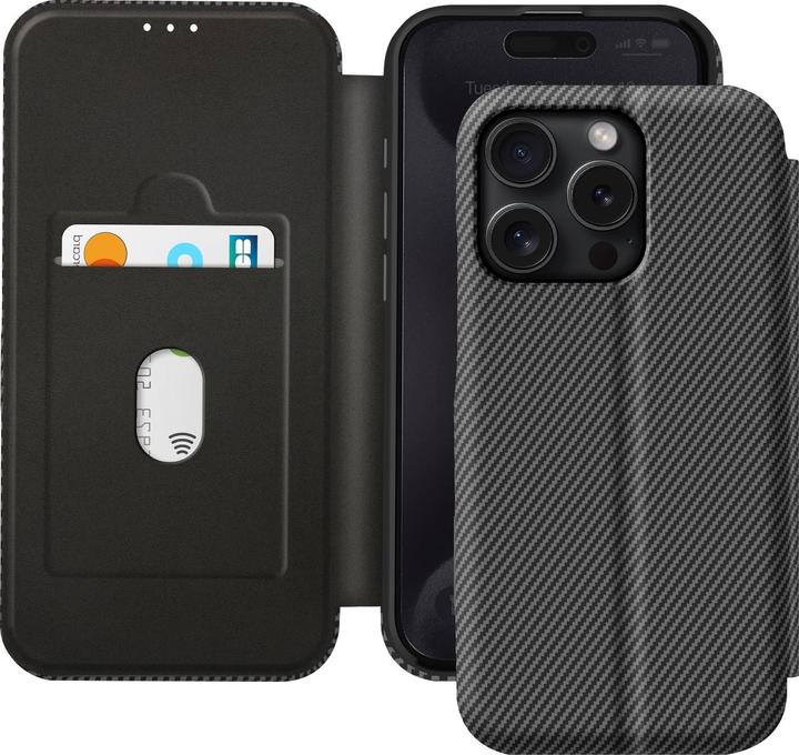 Image du produit Avizar CarbonX RFID Cover (Apple iPhone 15 Pro Max)