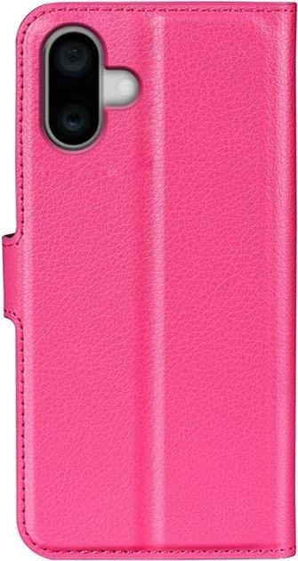 Actual product image MU Classic Litchi Leather Bookcover Series (Apple iPhone 16 Plus)