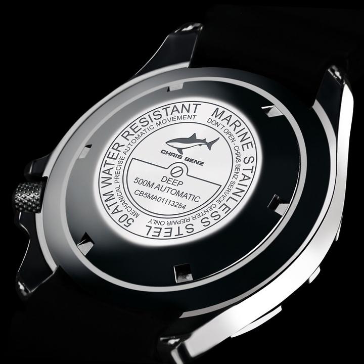 Actual product image Chris Benz Deep (Diving watch, Analogue wristwatch, 39 mm)