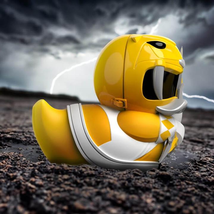 Produktbild Numskull Canard de bain - Mighty Morphin Power Rangers - Ranger Jaune (Première Édition)
