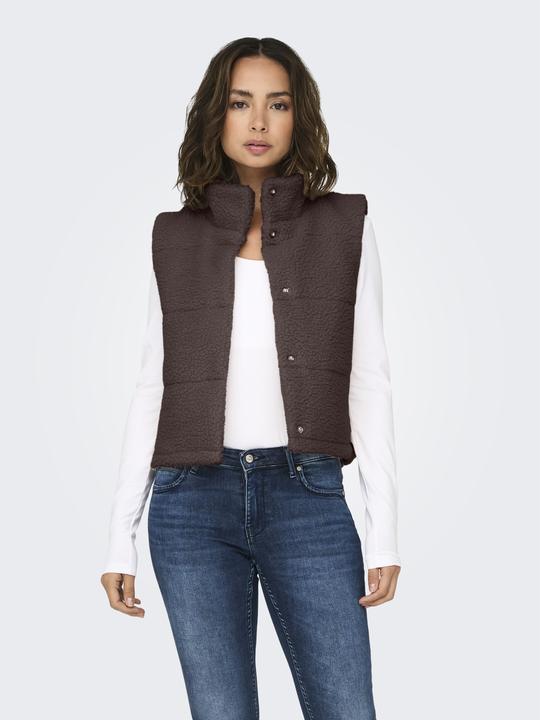 Actual product image Only ONLSANDRA Teddyfell Weste Teddyfell Weste (S)