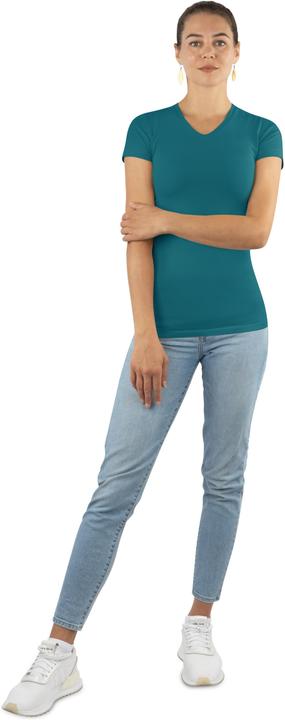 Produktbild Normani Figurbetontes T-Shirt mit V-Ausschnitt Siena - 8691 (M)
