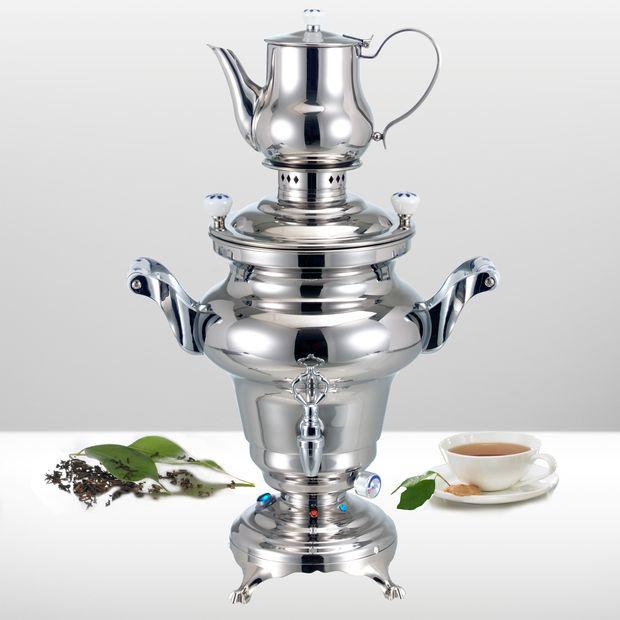 Produktbild Beem Odessa III 3L Edelstahl-Samowar (3 l)