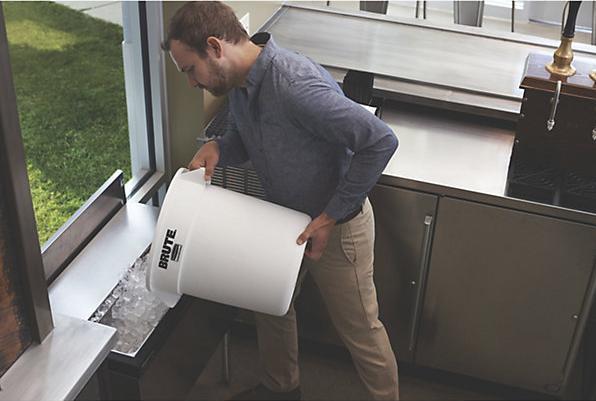 Produktbild Rubbermaid Universalcontainer, rund (37 l)