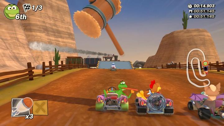 Actual product image Moorhuhn Kart 4 (Switch, DE)