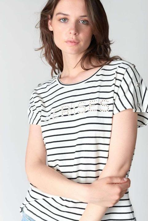 Actual product image Le Temps Des Cerises ' t-hirt le temp de cerie lila (S)