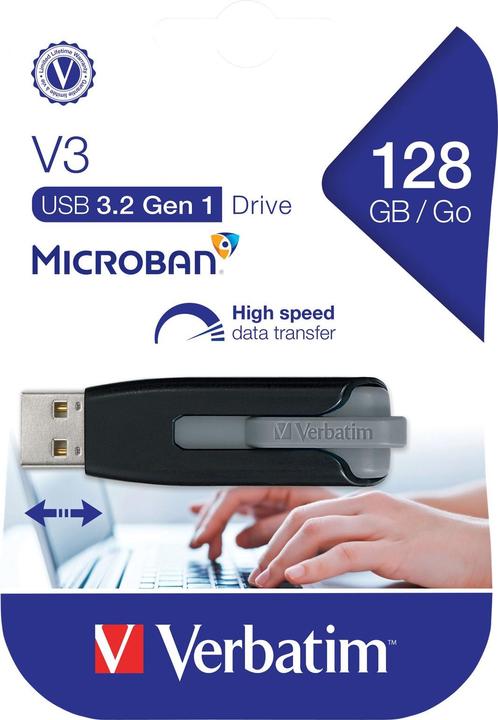 Image du produit Verbatim Store 'n' Go V3 (128 Go, USB-A)