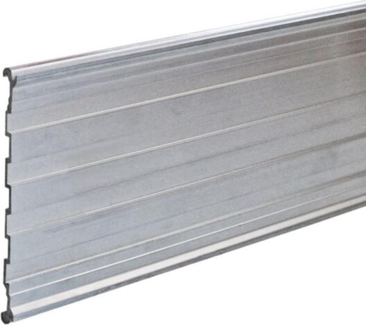 Actual product image Green Split Aluminium lawn edging Height: 10-14 cm, length: 1- 30 m (100 cm)