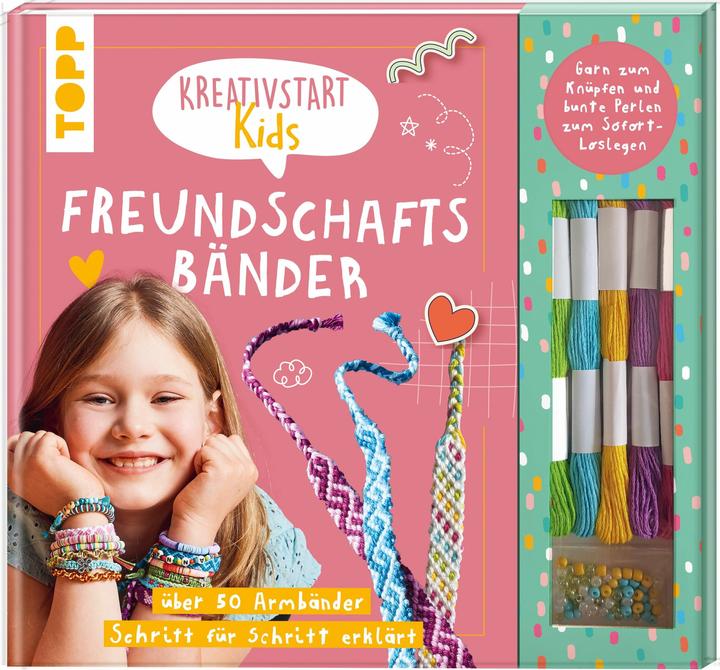 Produktbild Kreativstart Kids Freundschaftsbänder (Deutsch, frechverlag, 2024)