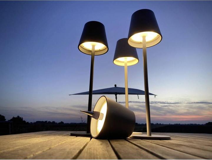 Produktbild Modern-Electronics m-e LUNA-80 G 41435 Akku-Tischlampe LED LED fest eingebaut 3