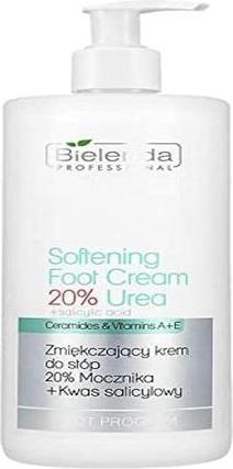 Actual product image Bielenda PROFESSIONAL Podo Expert Programme Softening Foot Cream 20% Urea zmiękczający krem do stóp (Foot cream & foot gel, 500 ml)