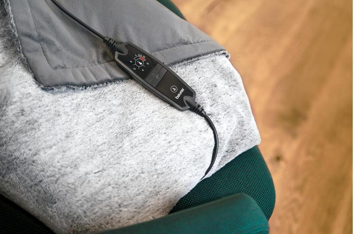 Actual product image Beurer HD 75 Nordic Grey Green Planet (180 x 130 cm)