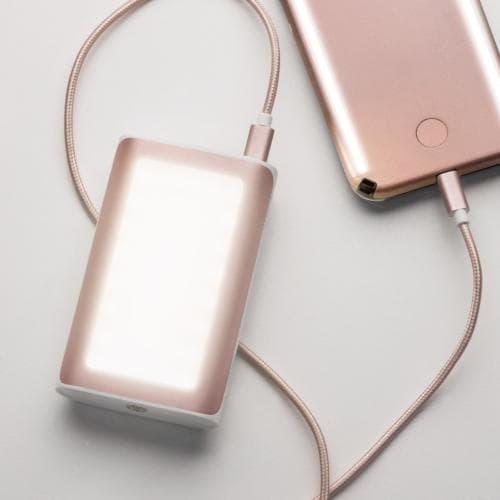Produktbild LuMee Quick Lightning Charge USB-C/ Lightning Kabel für iPads/ Smartphones Rose (1.20 m, USB 3.0)