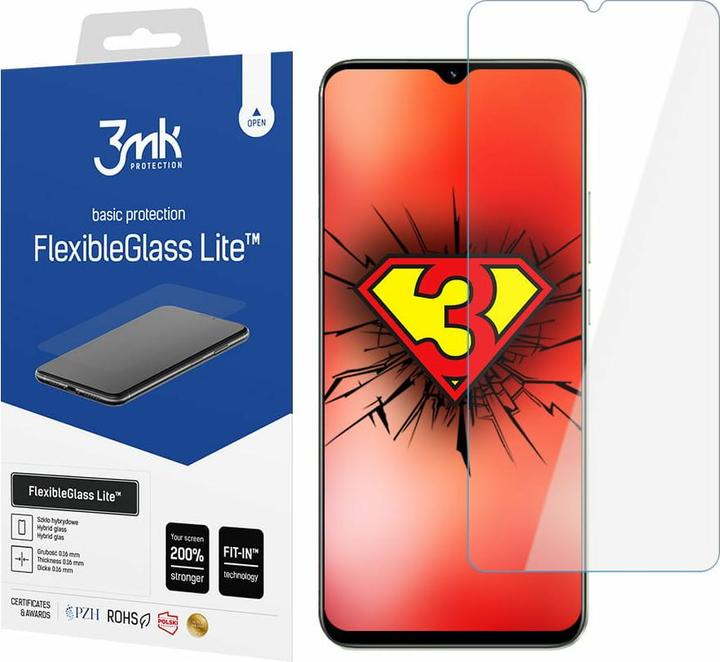 Image du produit 3MK Film d'affichage FlexibleGlass Lite (1 pièce(s), Realme C30)