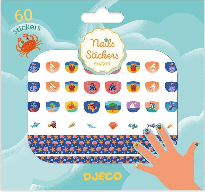 Produktbild Djeco Nagelsticker Mittelmeer (MQ10)