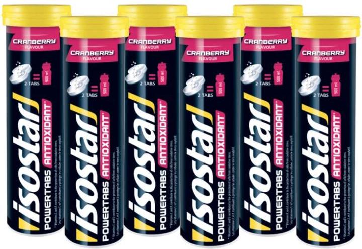 Produktbild Isostar Powertabs Cranberry (60 Stück, Brausetablette, 720 g)