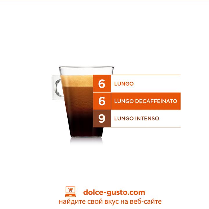 Produktbild Nescafé Dolce Gusto Lungo Decaf (16 x Port.)