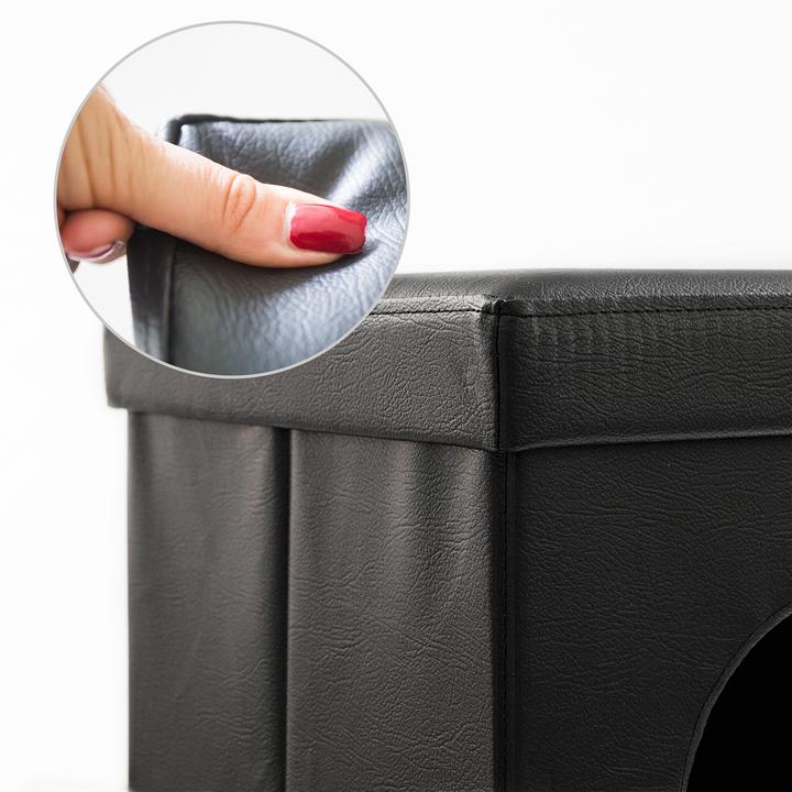 Actual product image Relaxdays Dog Box Seat Stool