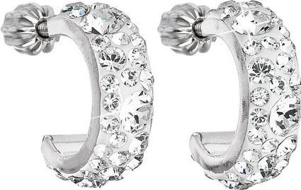 Evolution Group The crescent earrings 31118.1 crystal (L)