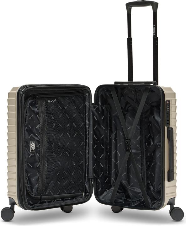 Produktbild Redolz Essentials 18 4 Rollen Kabinentrolley 55 cm mit Dehnfalte (44 l, Handgepäck (bis 50l))