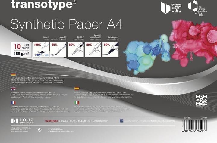 Produktbild Transotype Synthetic Papier (158 g/m², 10 x)