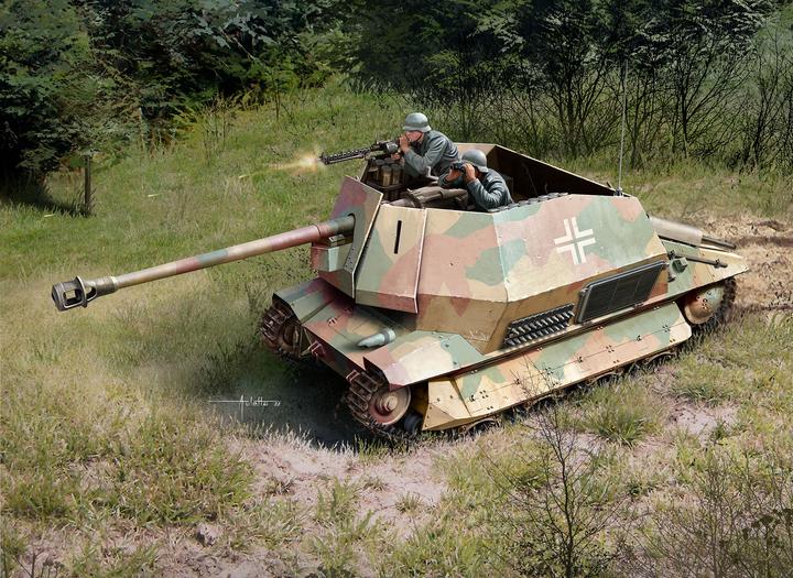 Actual product image Revell Marder I on FCM 36 base