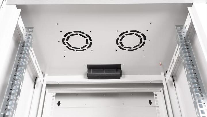 Actual product image Roline 19-inch wall-mounted housing Pro 12 U (12 RU, 19 inch rack)
