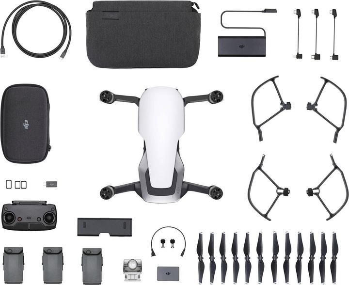 DJI Mavic Air Fly More Bundle Arctic White (21 min, 430 g, 12 Mpx)