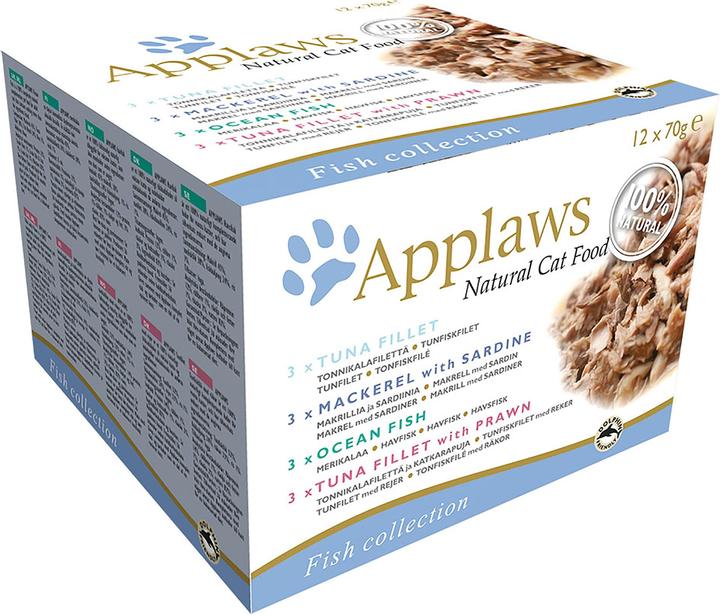 Actual product image Applaws Fish Multipack (Adult, 12 pcs., 840 g)