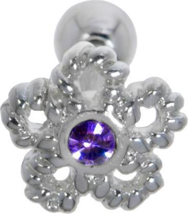 Bijouteria Ohrpiercing (Edelstahl, Messing, Kristall)