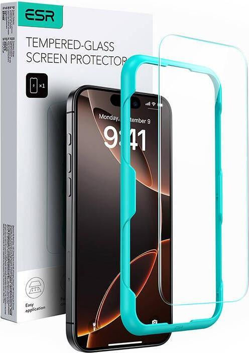 Produktbild ESR Tempered-Glass Displayschutz (1 Stück, Apple iPhone 16 Pro Max)