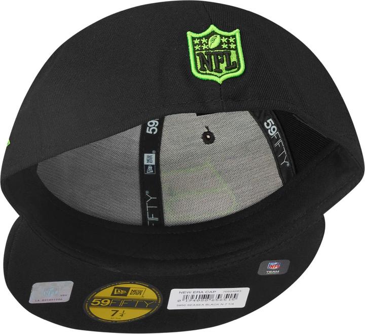Produktbild New Era 59Fifty Cap - NEON SCRIPT Seattle Seahawks - 7 1/8 (7 1/8)