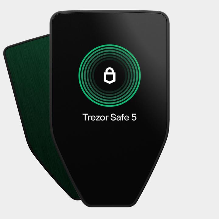 Image du produit Trezor Safe 5 - Béryl vert (Bitcoin, Autrui, Dogecoin, Ethereum Classic)