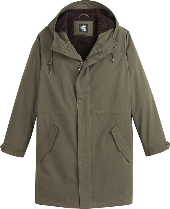 Produktbild La Redoute Collections Halblanger Parka mit Webpelzfutter (S)