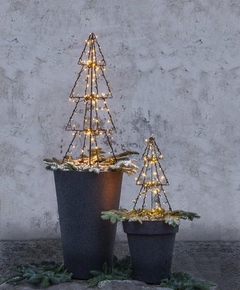 Actual product image Star Trading LED Christmas tree 90 cm Foldy