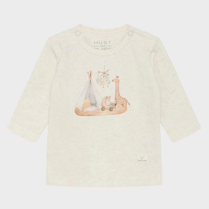 Immagine prodotto Hust and Claire T-shirt Alex a maniche lunghe certificata GOTS (74)