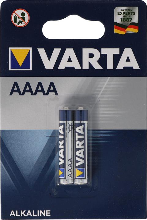 Productafbeelding Varta Elektronica AAAA (2 Pcs., AAAA, 640 mAh)