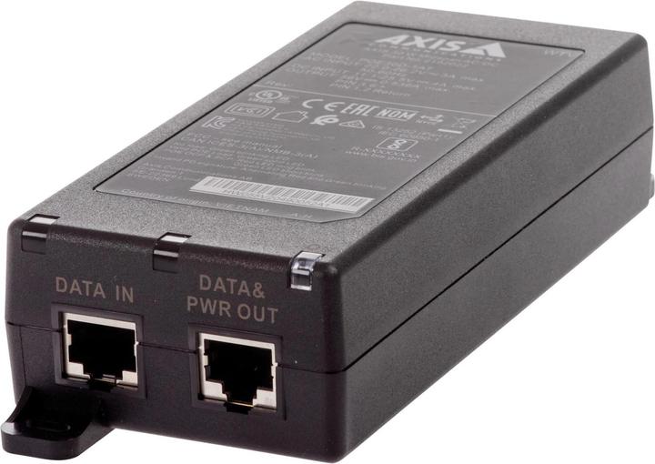 Axis PoE+ Injector 30 W Midspan AC/DC 24 V AC and 10-28 V DC (802.3at (PoE+), 802.3af (PoE), 30 W)