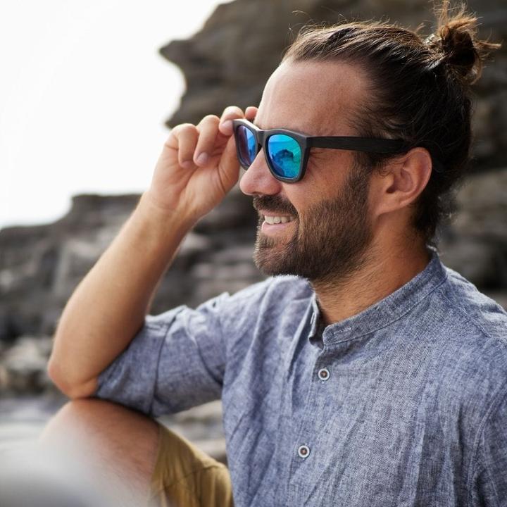 Immagine prodotto Pandoo Sonnenbrille Dunkel Türkis