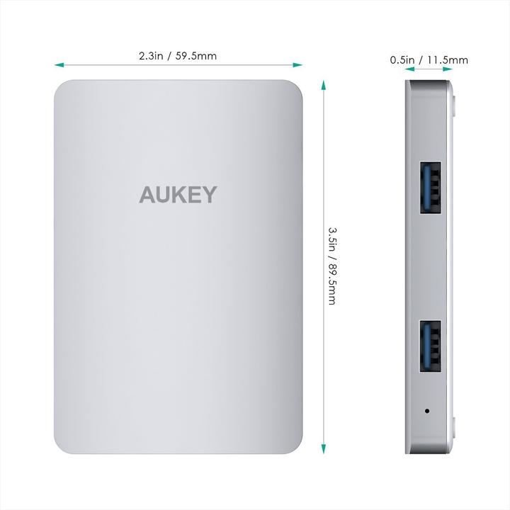 Produktbild Aukey Cb-C44 (USB-C, 4 Ports)