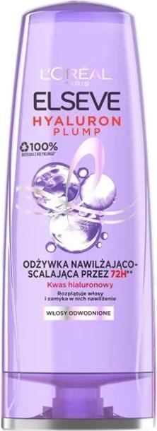 Image du produit L'Oréal Paris L'Oréal Elseve Hyaluron Plump Conditionneur hydratant et démêlant pour cheveux déshydratés 200Ml (200 ml)