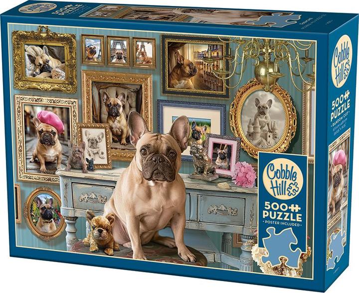 Actual product image Cobble Hill Französische Bulldogge 500 Teile (500 pieces)